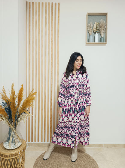 Vestido Veracruz fucsia