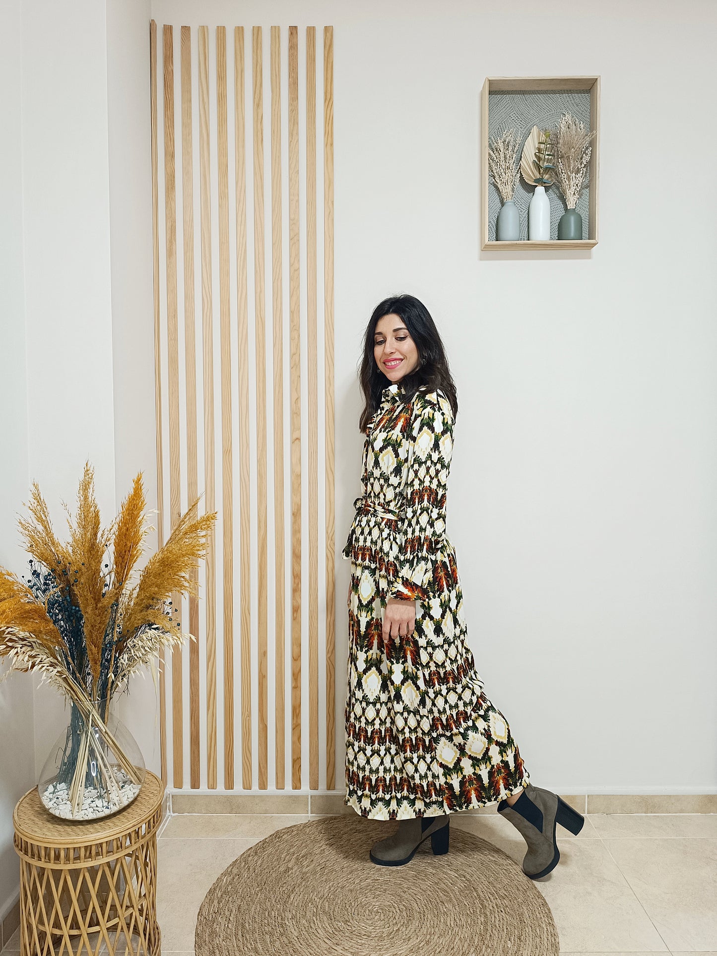 Vestido Veracruz kaki