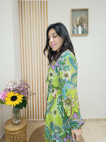 Vestido Brenda verde