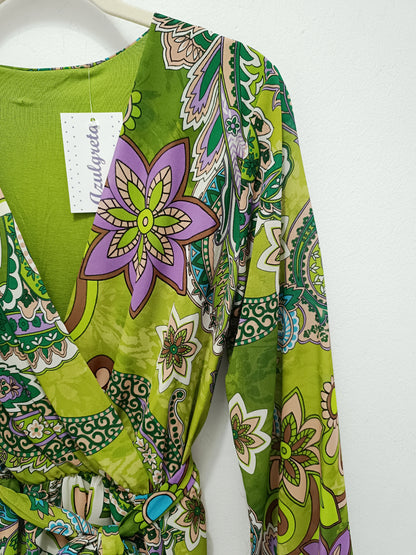 Vestido Brenda verde