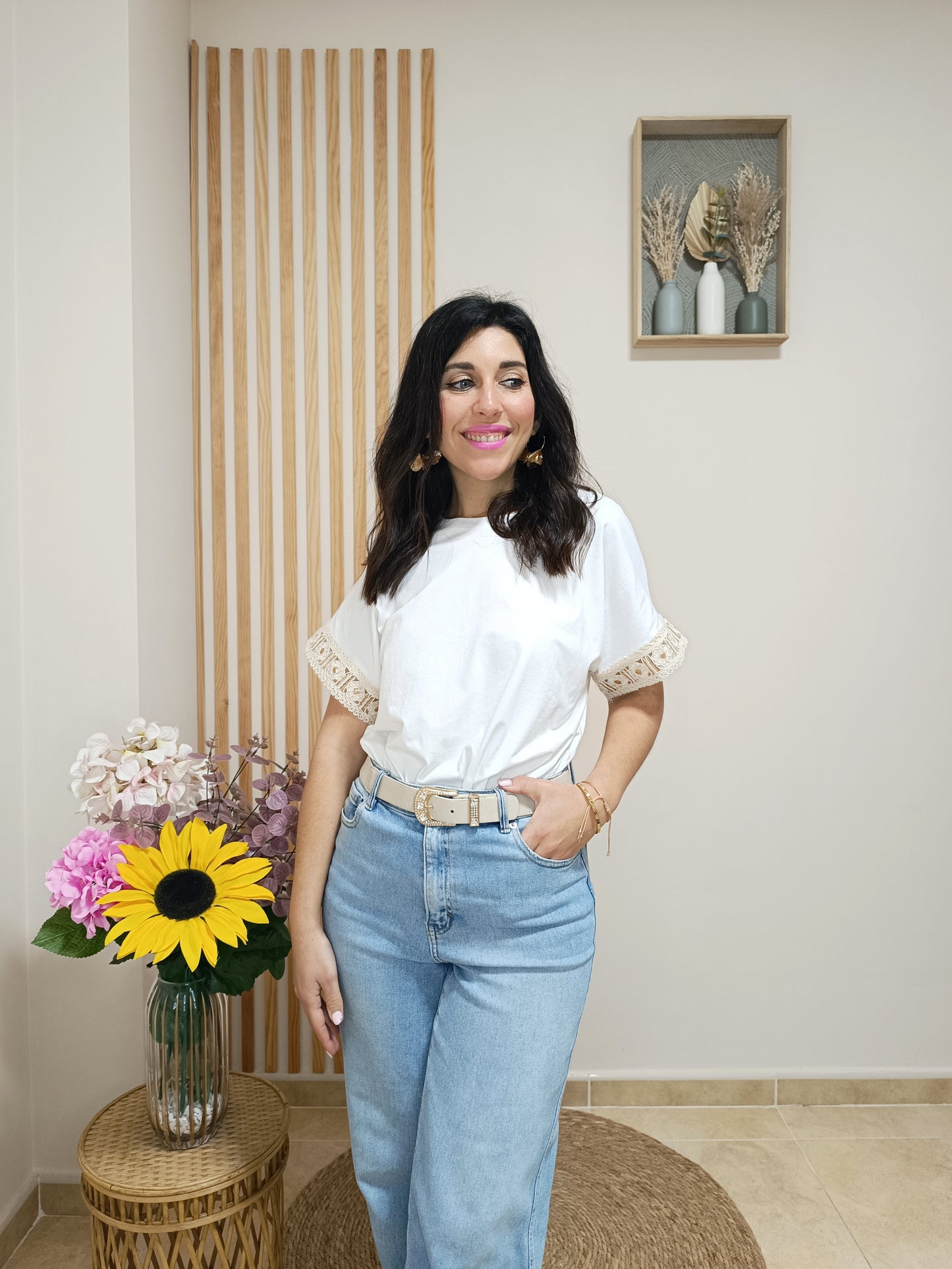 Camiseta Adara blanca