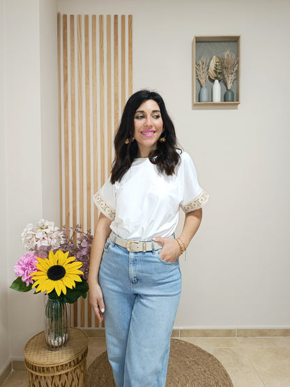 Camiseta Adara blanca