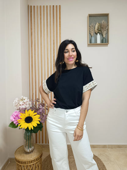 Camiseta Adara negra