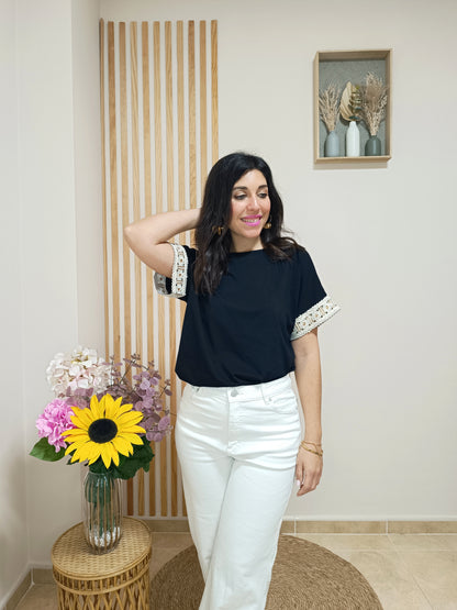 Camiseta Adara negra