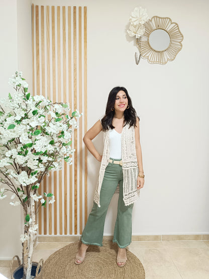 Chaleco crochet Manacor