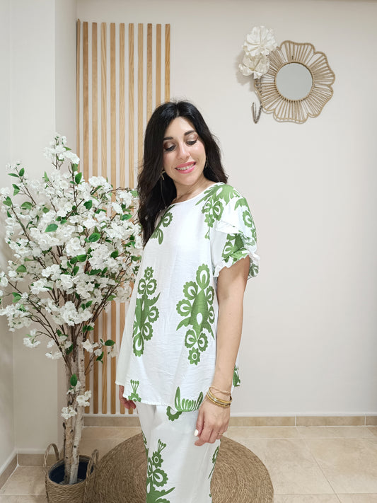 Blusa Lisboa verde