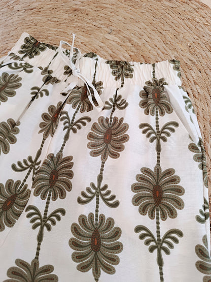 Pantalón Tanis verde caqui