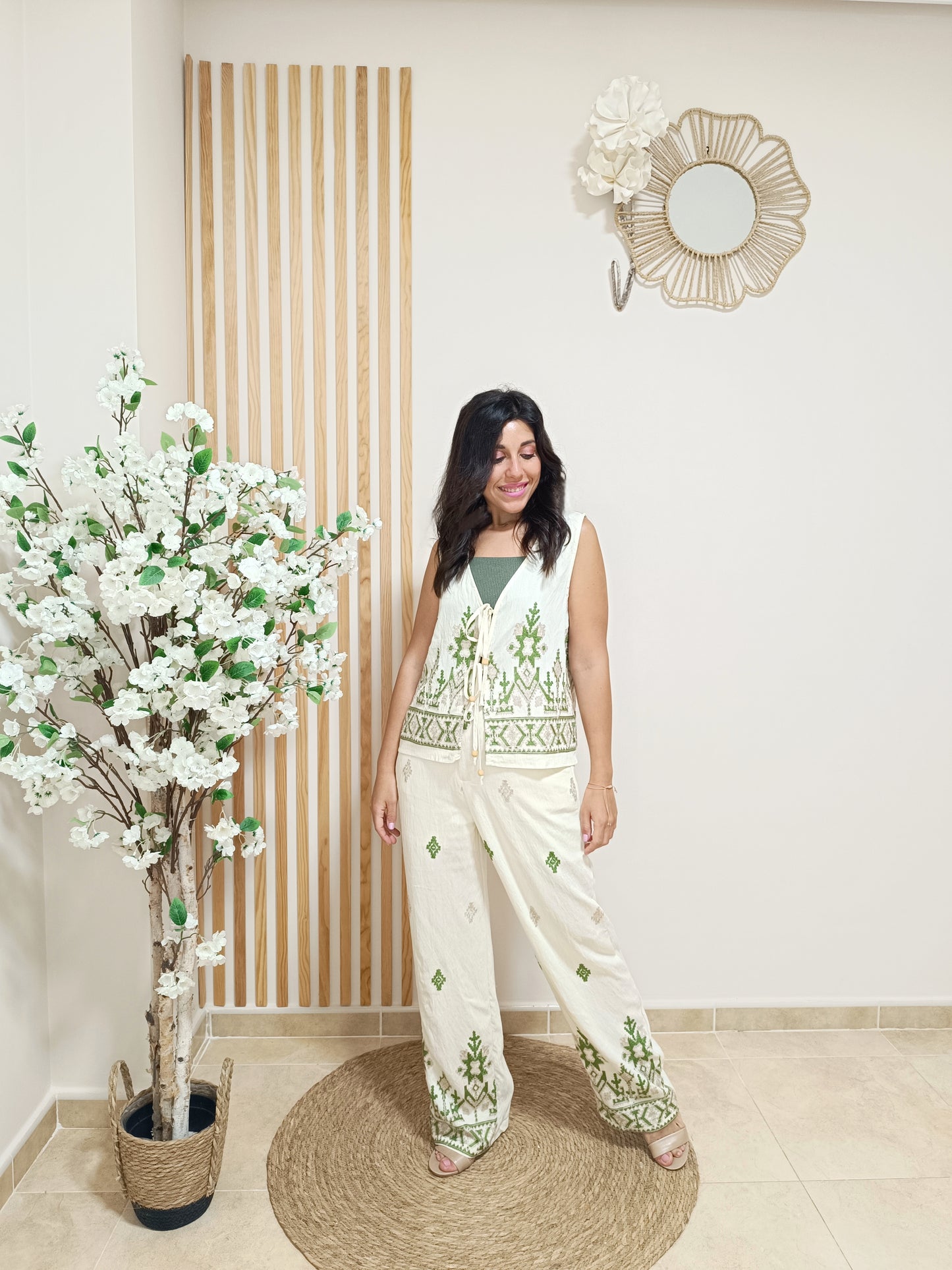 Chaleco Mumbai beige