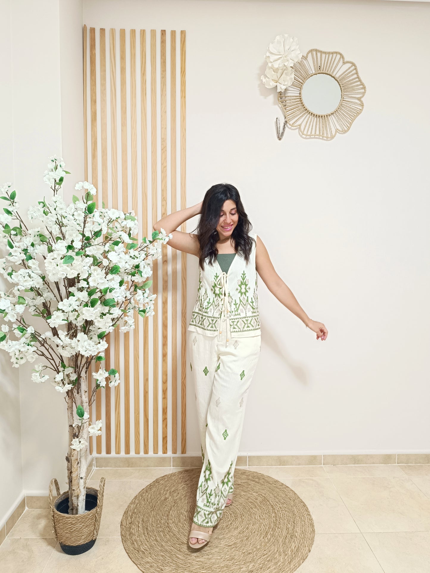 Chaleco Mumbai beige