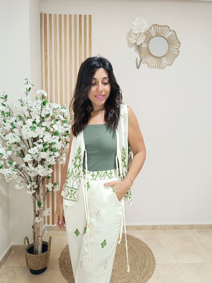 Chaleco Mumbai beige