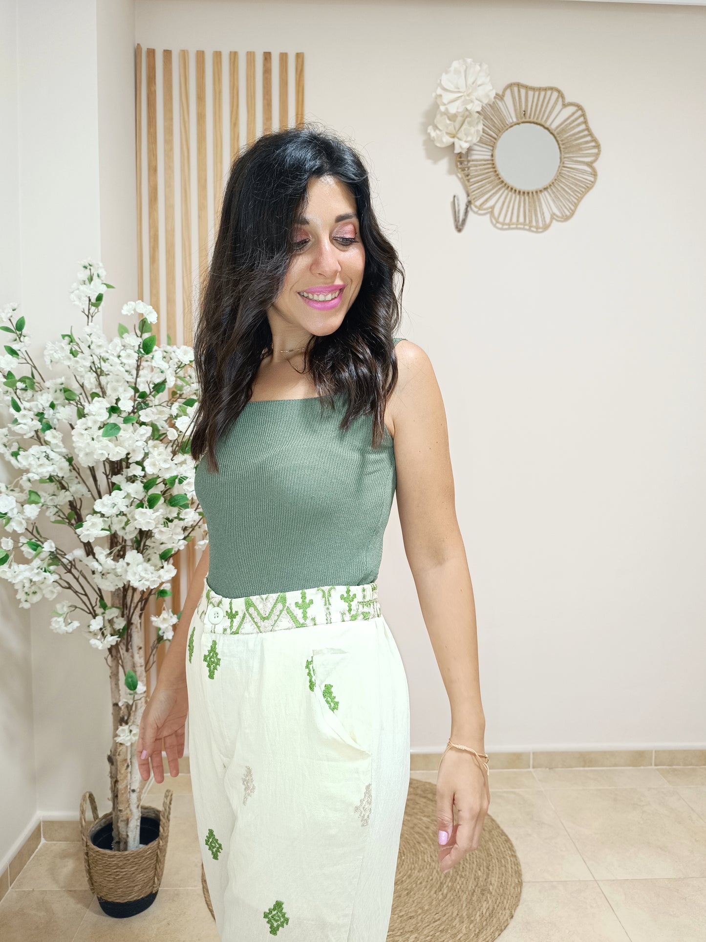 Pantalón Mumbai beige