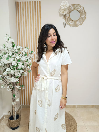 Vestido Pandora blanco