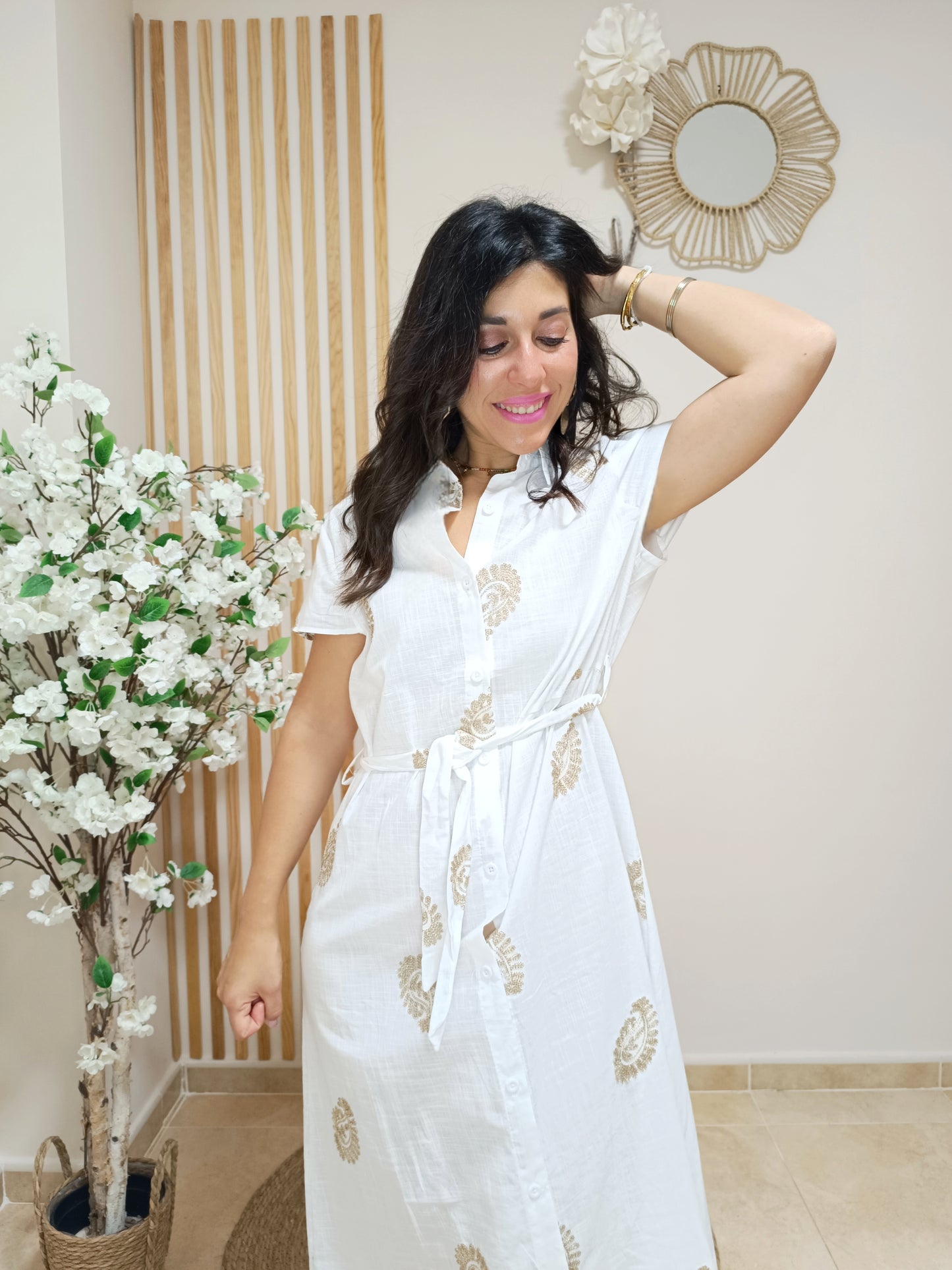 Vestido Pandora blanco