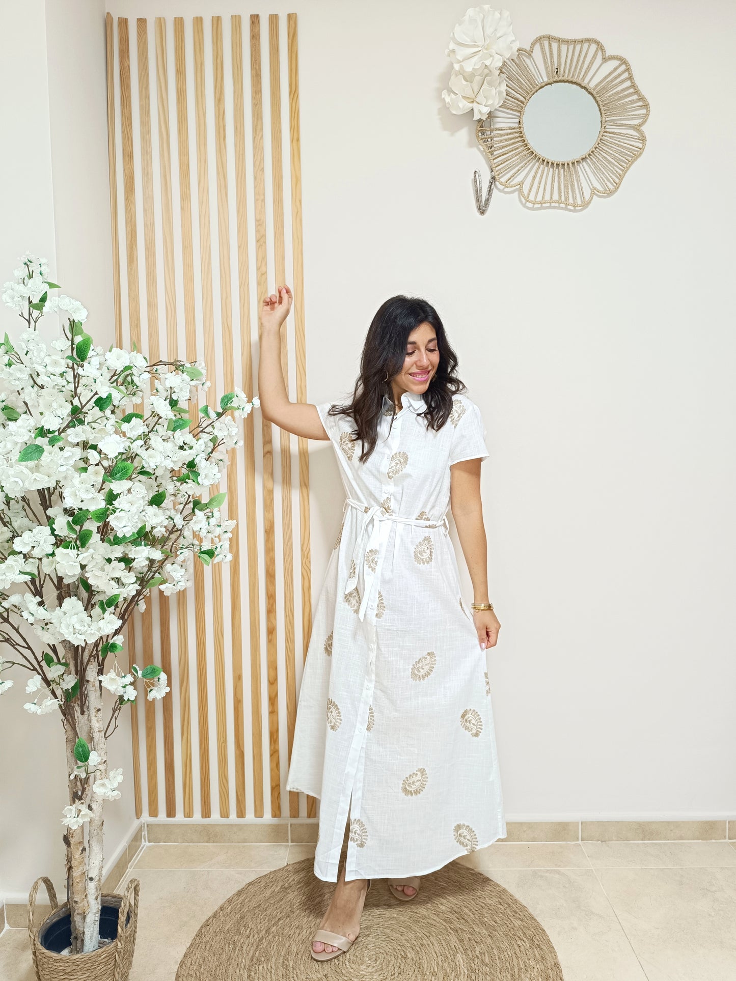 Vestido Pandora blanco