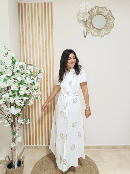 Vestido Pandora blanco