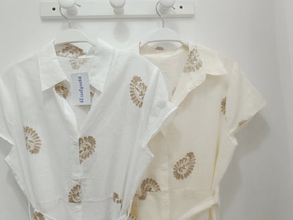 Vestido Pandora blanco