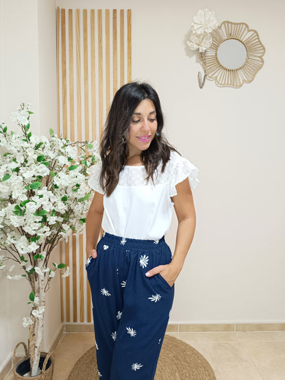 Pantalón Dalia azul marino
