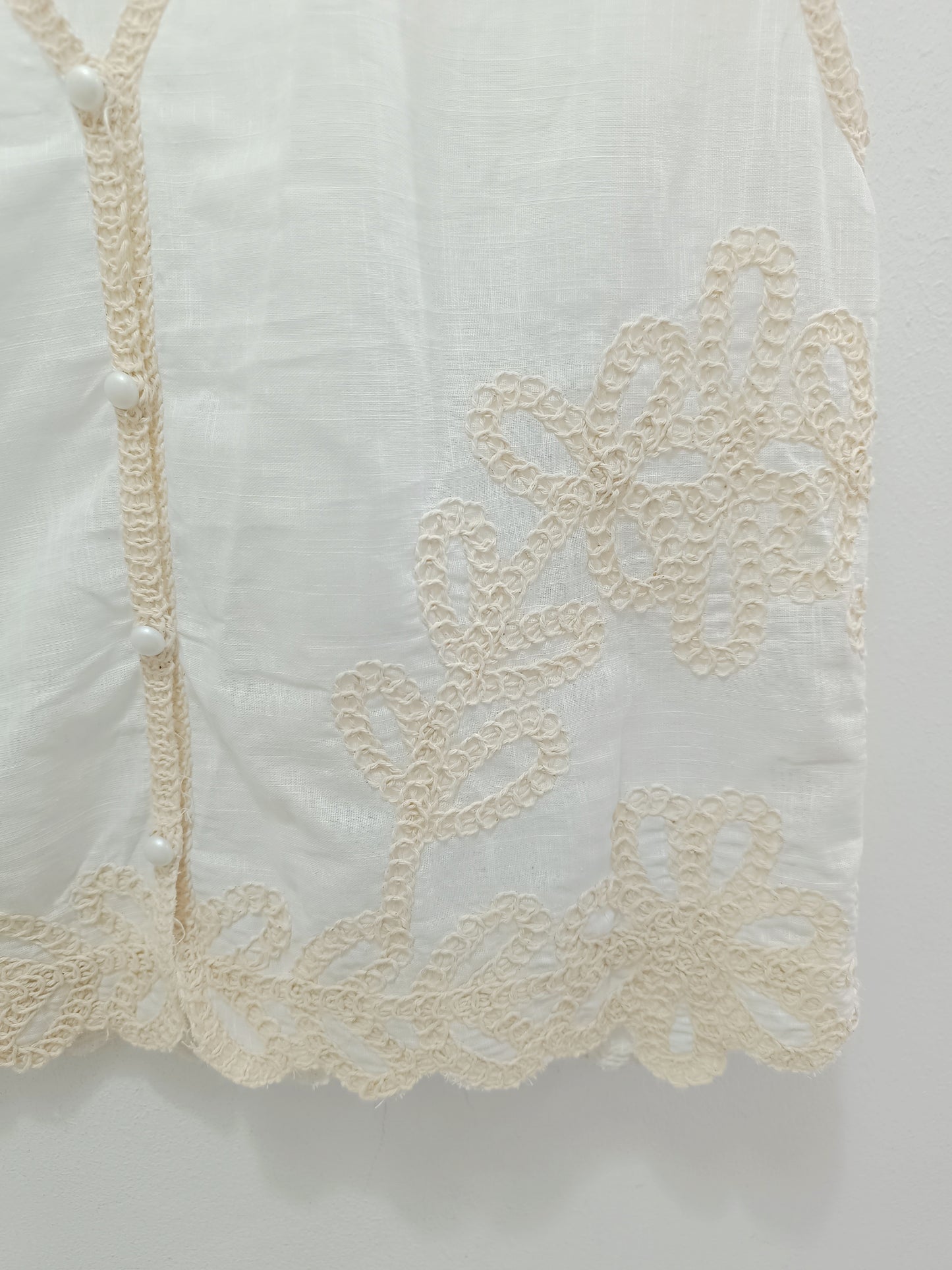 Chaleco Nadín blanco