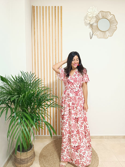 Vestido Malta rojo