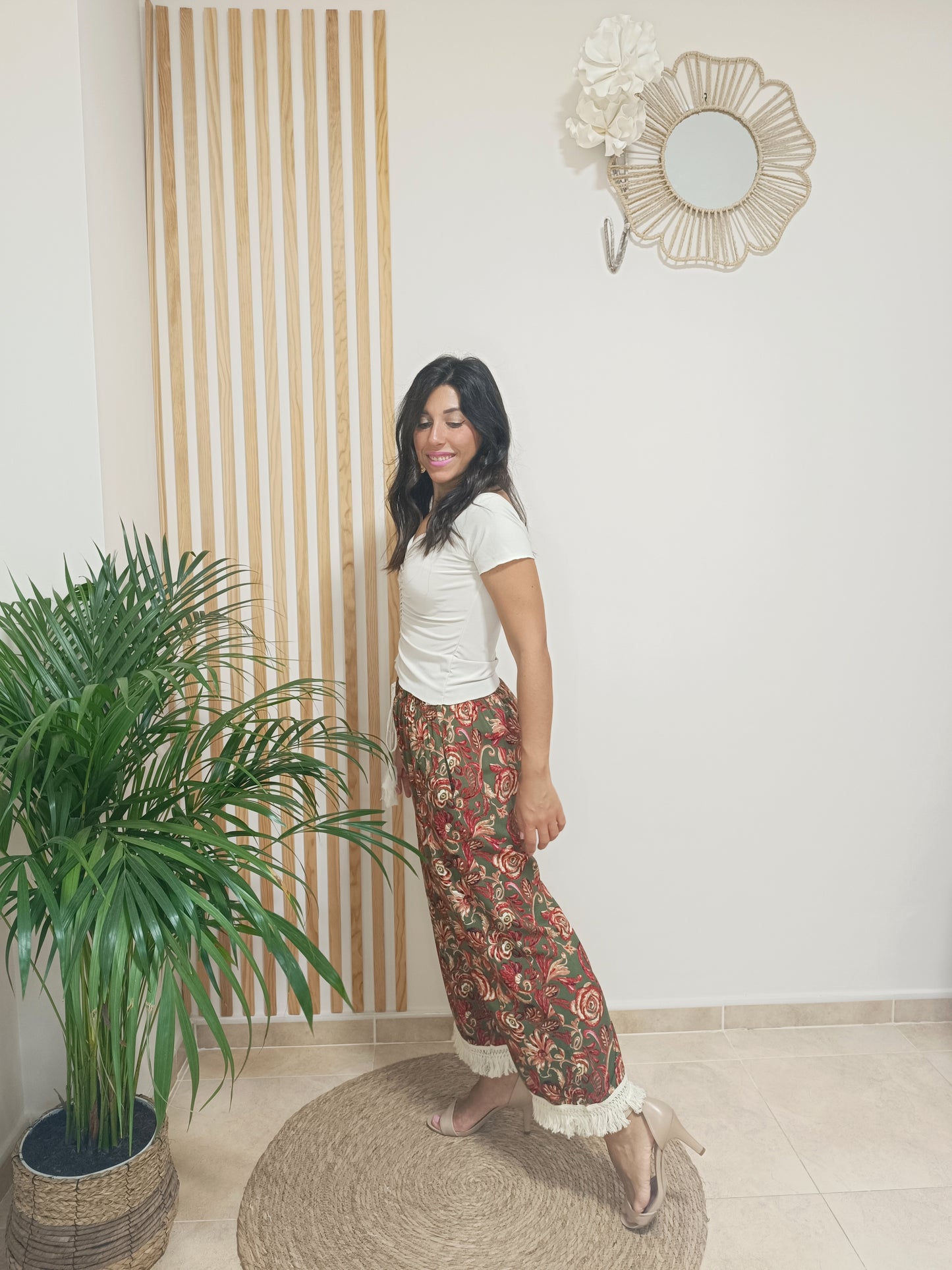Pantalón Rosalía verde