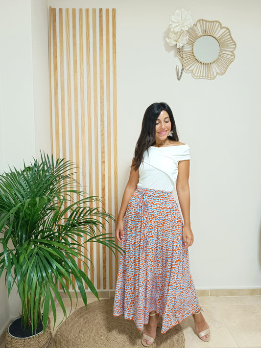 Falda Peach