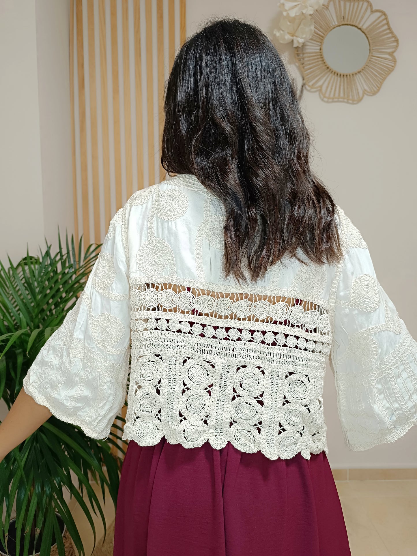 Chaqueta Coachella beige