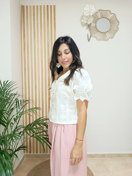 Top Camila beige