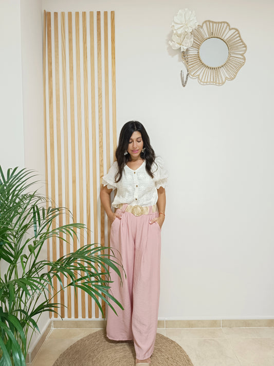 Pantalón Abba rosa