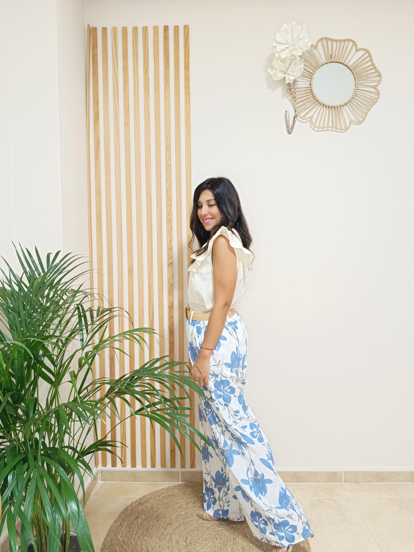 Pantalón Liria azul
