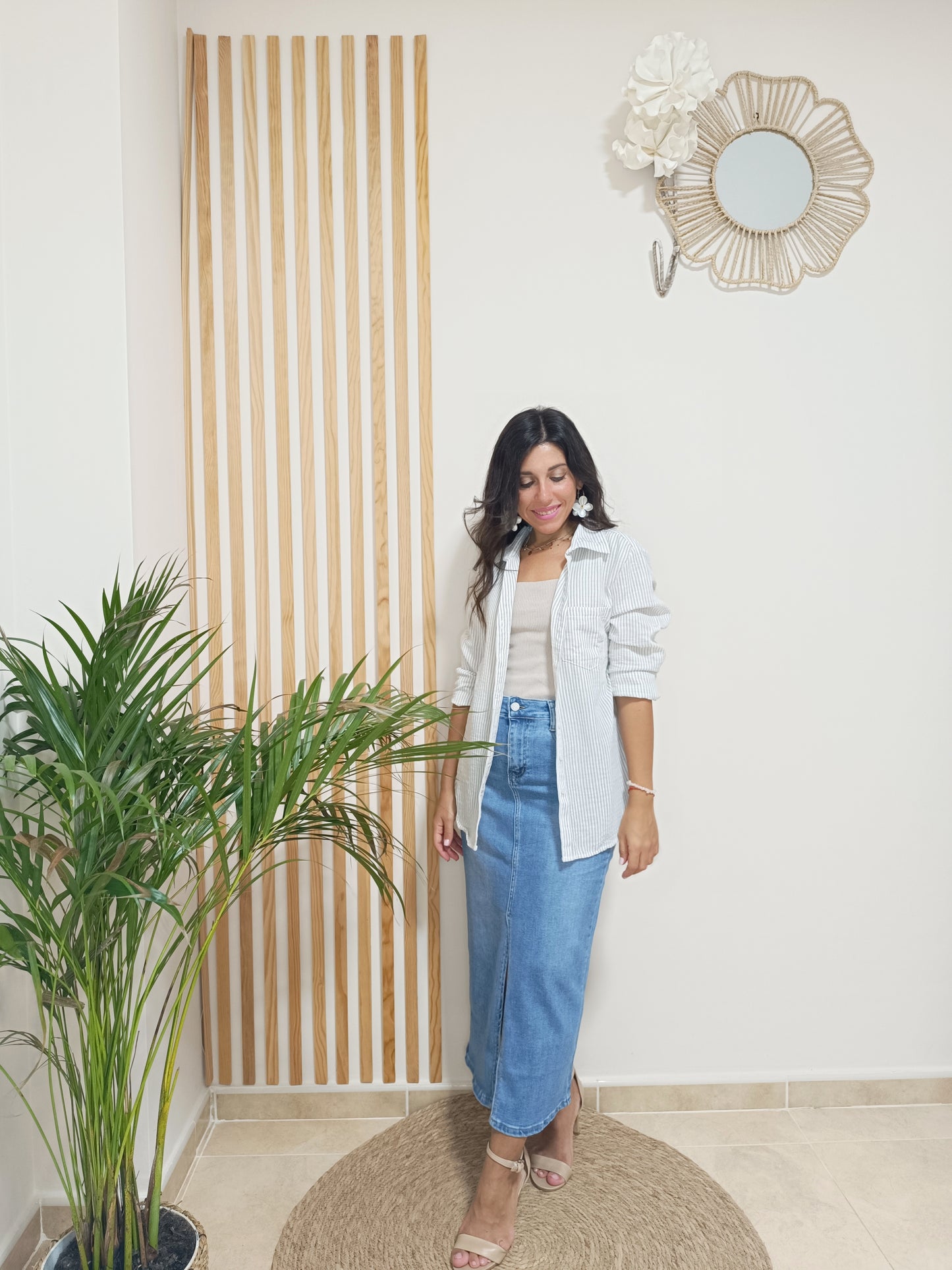 Falda denim Vania