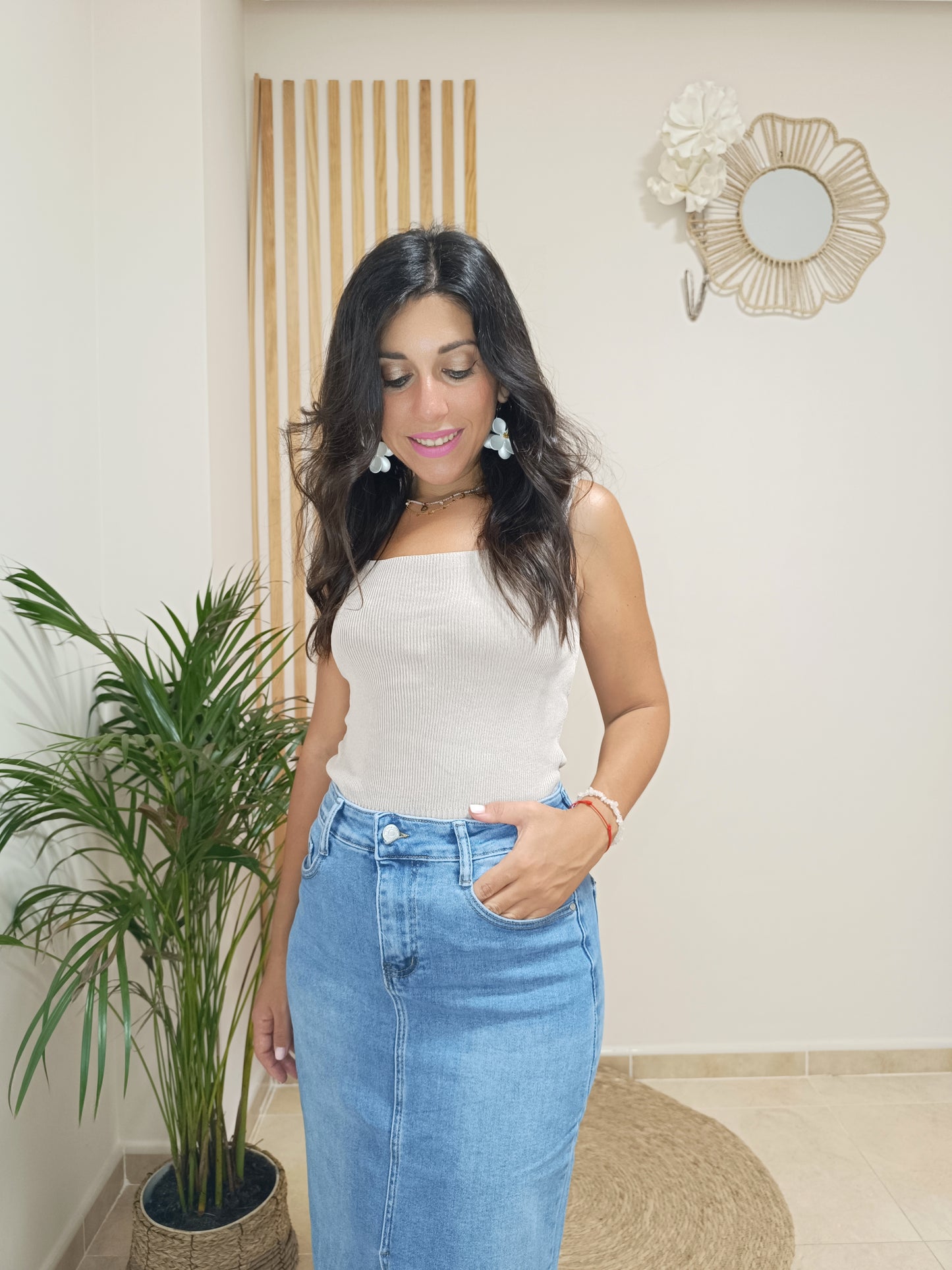 Falda denim Vania