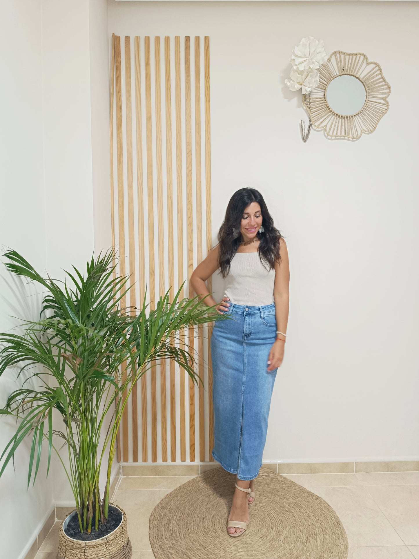 Falda denim Vania
