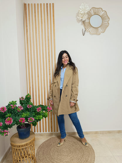 Chaqueta trench Belisa