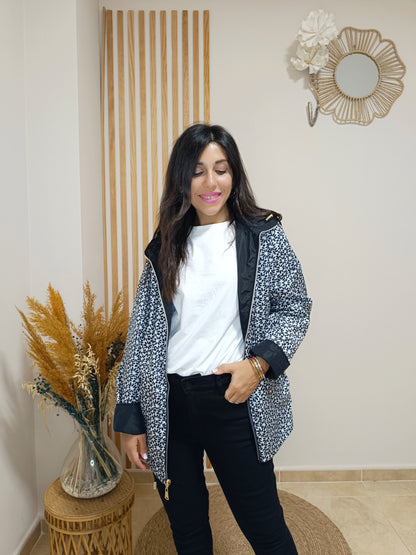 Chaqueta reversible Black
