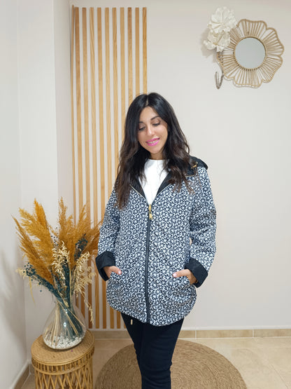 Chaqueta reversible Black