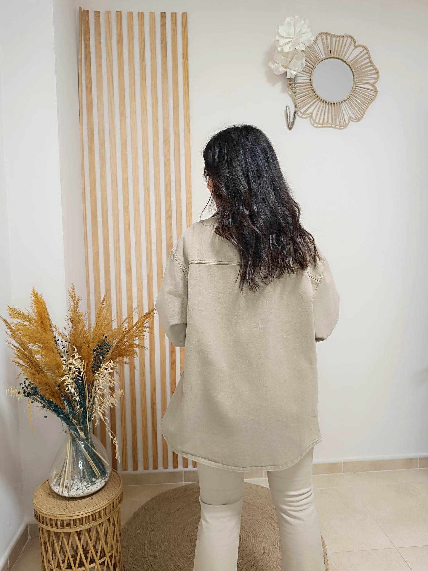 Chaqueta oversize Nilo