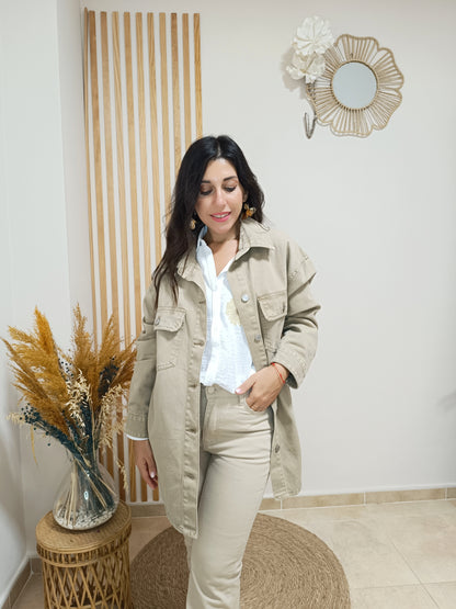 Chaqueta oversize Nilo