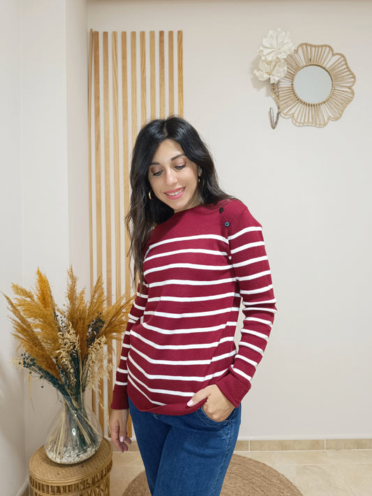 Jersey Diana granate