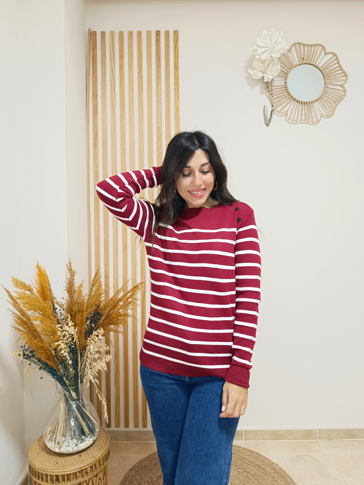 Jersey Diana granate