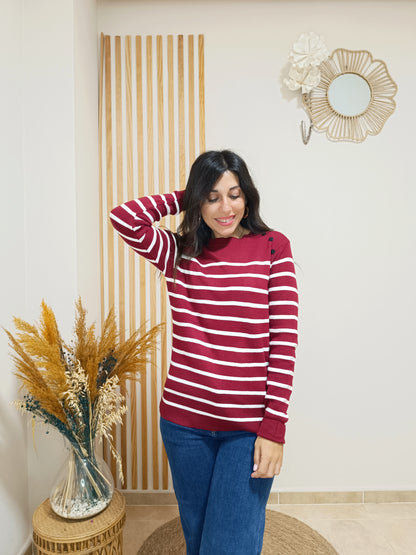 Jersey Diana granate