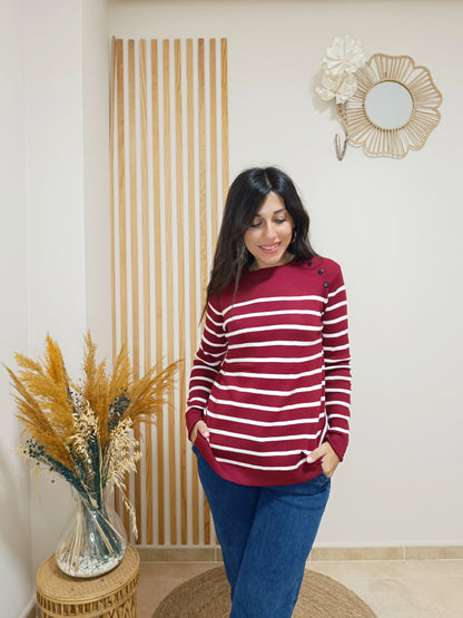 Jersey Diana granate