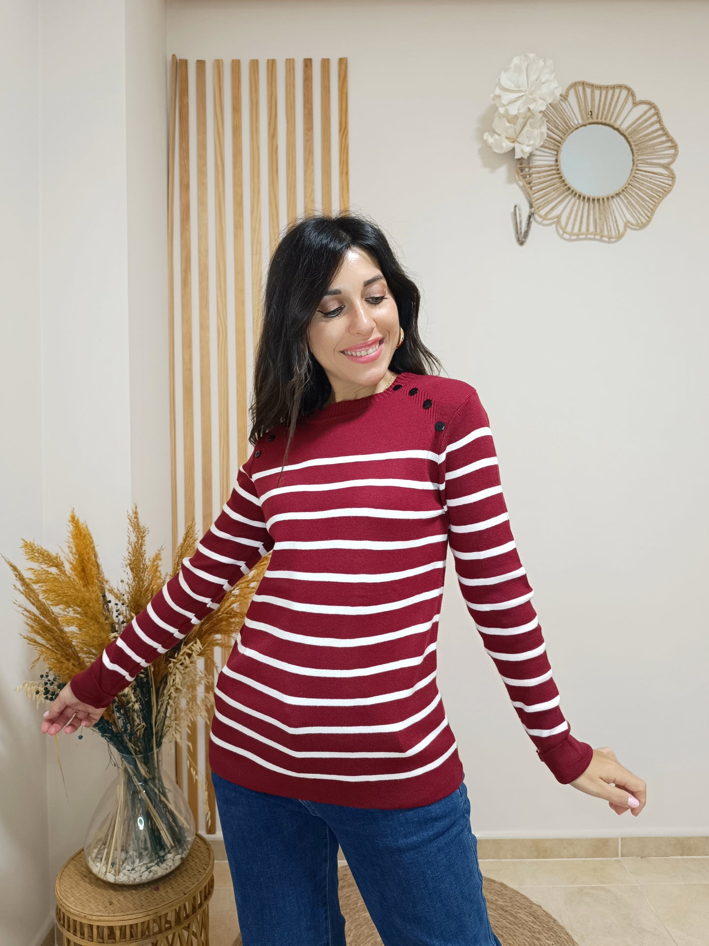 Jersey Diana granate