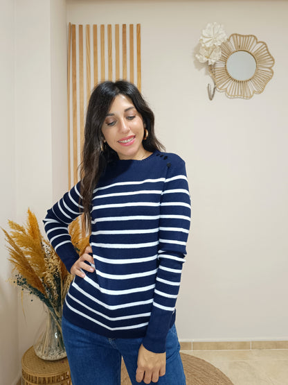 Jersey Diana azul marino