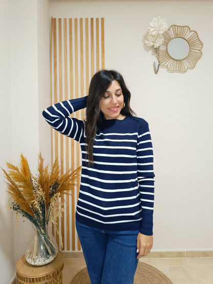 Jersey Diana azul marino