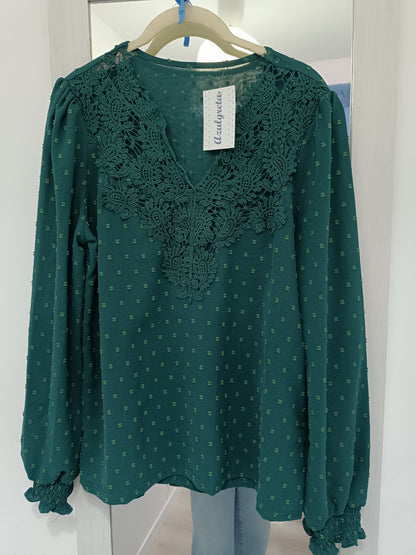 Blusa Victoria verde