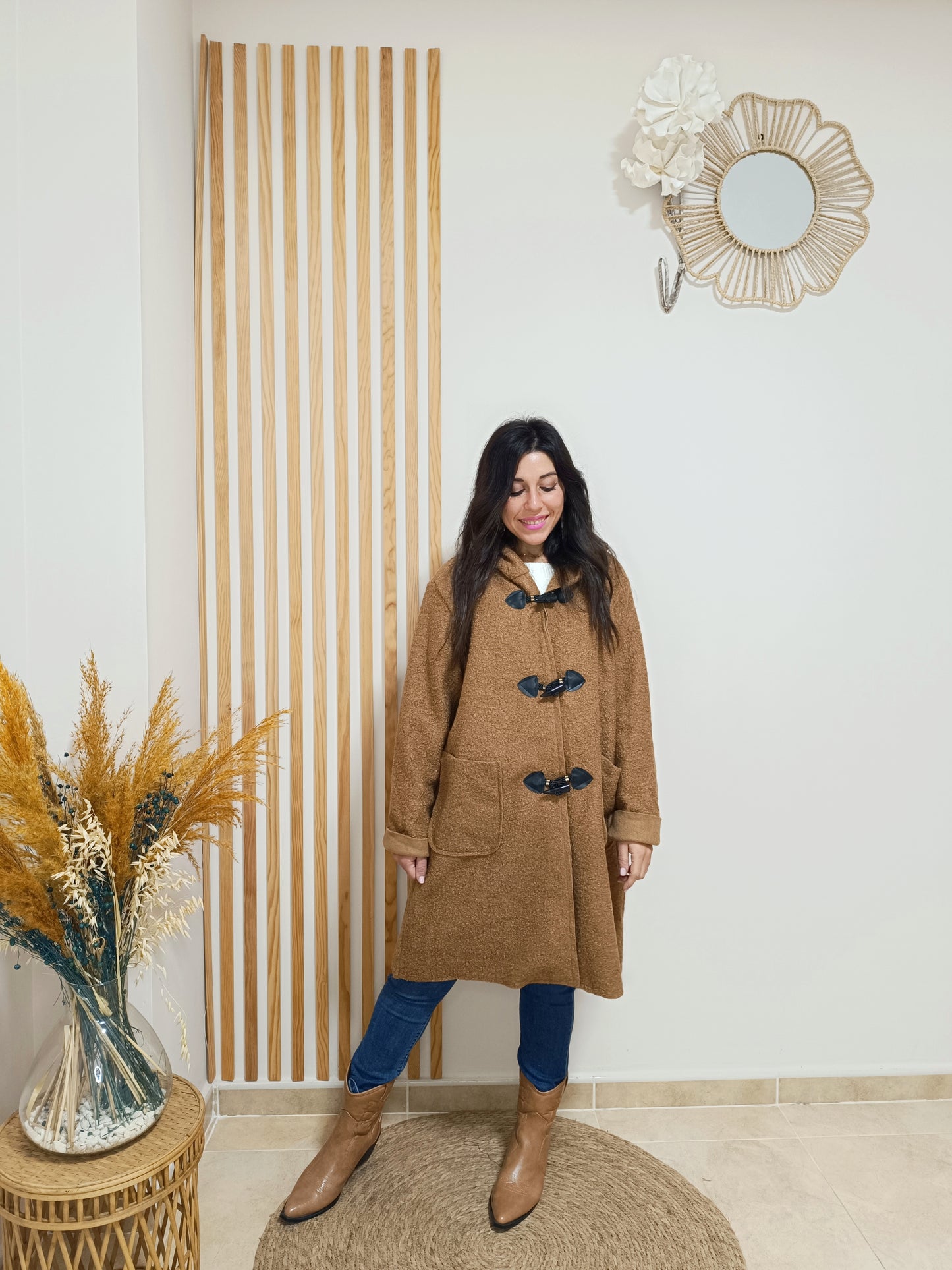 Abrigo Winter cámel