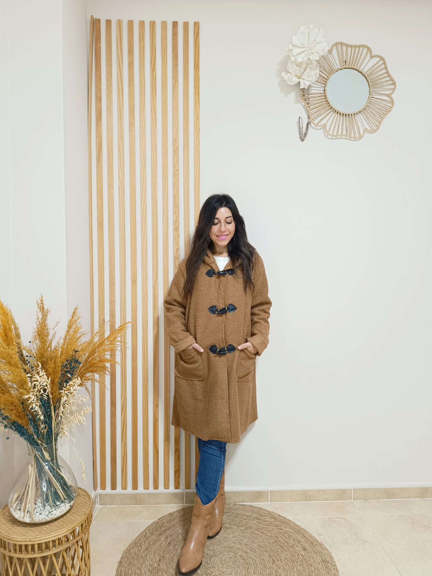 Abrigo Winter cámel