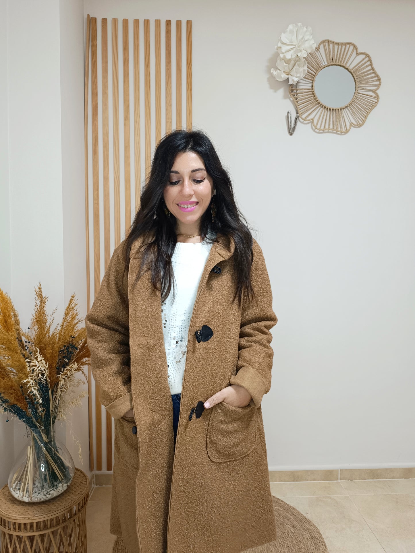 Abrigo Winter cámel