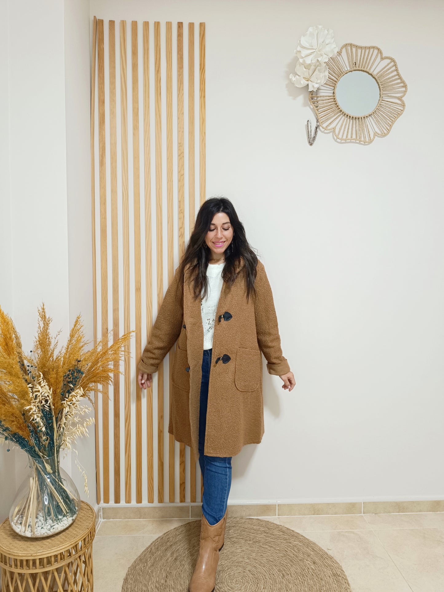 Abrigo Winter cámel