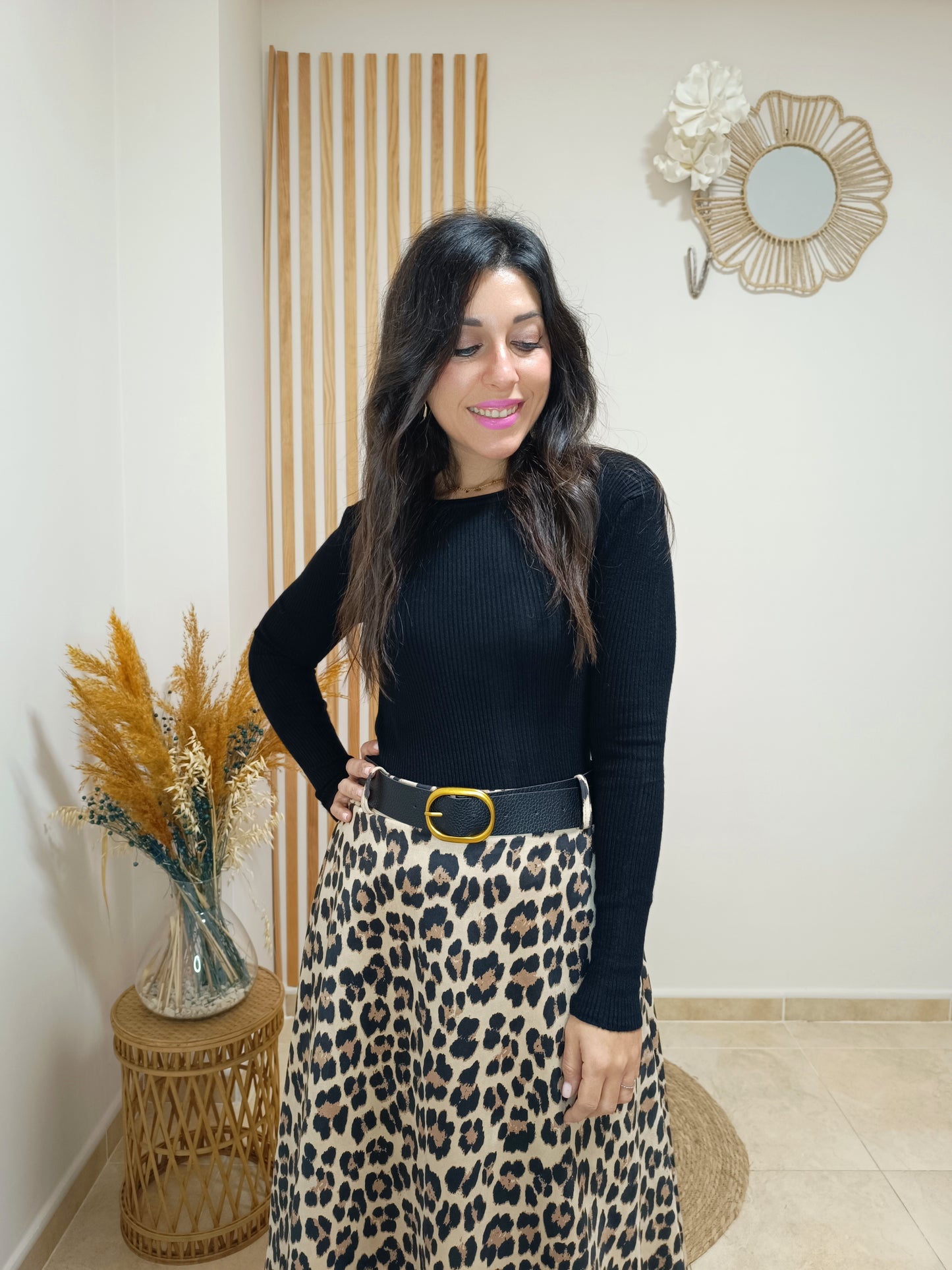 Falda Eleonor antelina